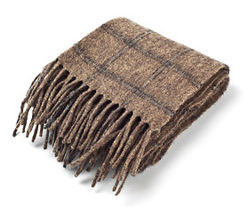 Image showing brown scarf 