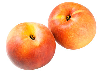 Image showing orange peaches