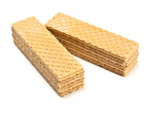 Image showing two waffles 