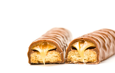 Image showing two chocolate sticks