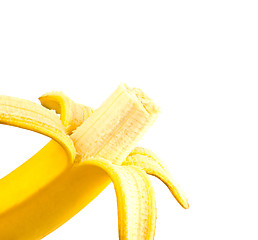 Image showing peeled banana