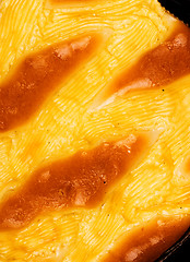 Image showing cheese cake closeup