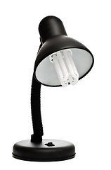 Image showing black table lamp