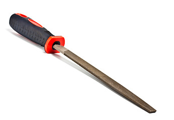 Image showing black and red handle rasp
