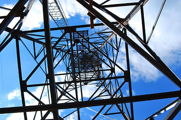 Image showing under high voltage tower