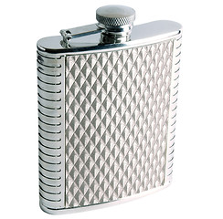 Image showing Alcohol Grooved Flask