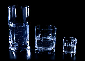 Image showing three glasses