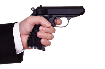 Image showing gun in hand