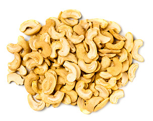 Image showing handful of cashew nuts