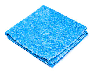 Image showing blue microfiber duster