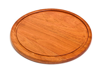 Image showing laying wooden tray