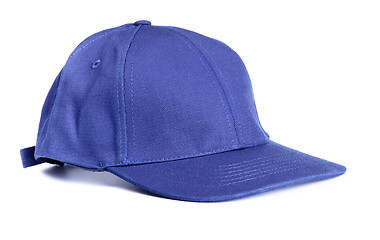 Image showing blue baseball cap