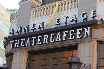 Image showing Theatercafeen