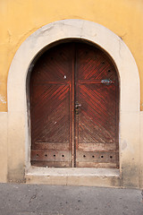 Image showing Old door