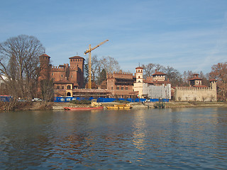 Image showing Castello Medievale, Turin, Italy