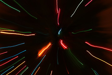 Image showing Abstract Motion Lights