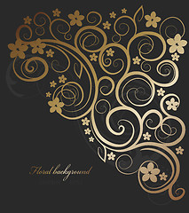 Image showing Design floral vector background