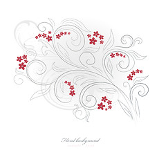 Image showing Design floral vector background