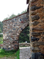 Image showing The arch. St. Mary's church. Asinou