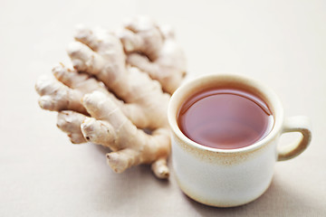 Image showing ginger tea