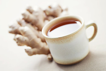 Image showing ginger tea