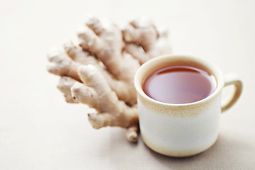 Image showing ginger tea