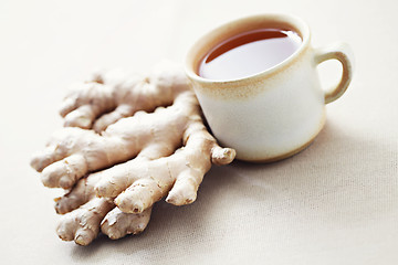 Image showing ginger tea