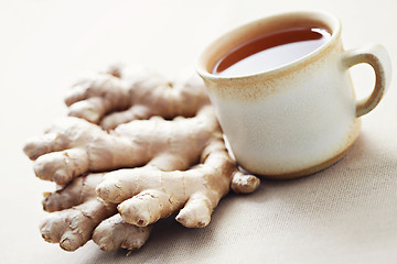 Image showing ginger tea