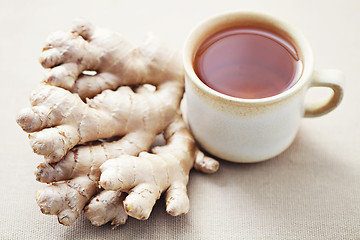 Image showing ginger tea