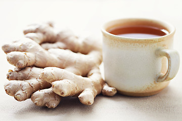 Image showing ginger tea