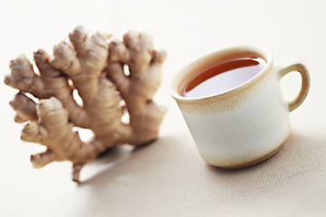 Image showing ginger tea