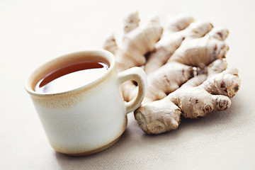 Image showing ginger tea