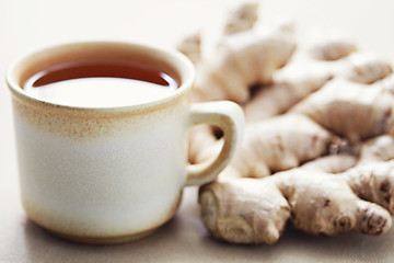 Image showing ginger tea