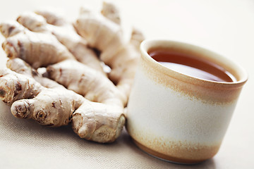 Image showing ginger tea