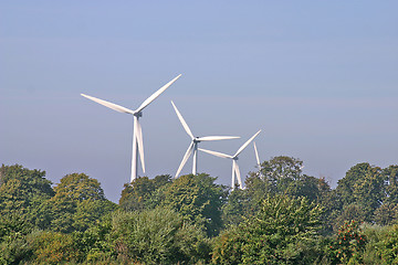 Image showing wind power station