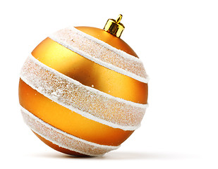 Image showing orange decoration ball