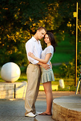 Image showing couple in the park