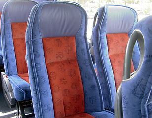 Image showing seat in bus