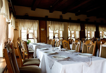 Image showing restaurant interior