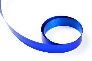 Image showing blue ribbon