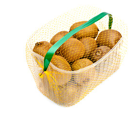 Image showing kiwi basket