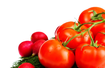 Image showing vegetables for salad