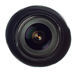 Image showing wide angle zoom lens