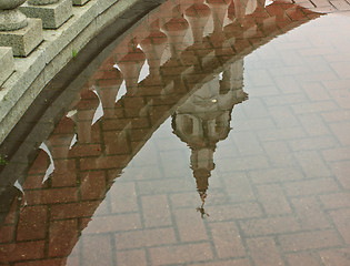 Image showing church reflection