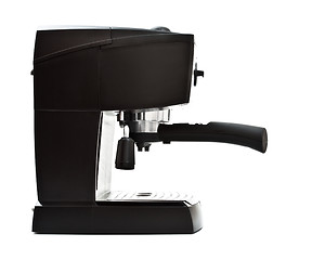 Image showing espresso machine side view