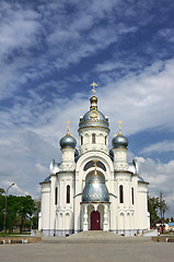 Image showing church under blue sky