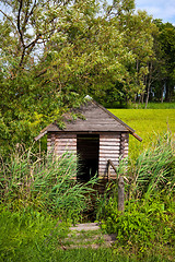 Image showing wooden cabin