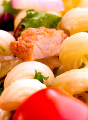 Image showing Chicken salad - close up