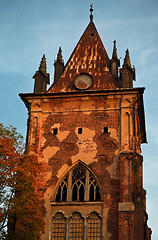 Image showing old gothic tower 