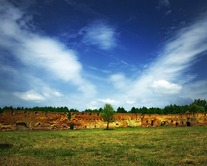 Image showing ruins of old castle